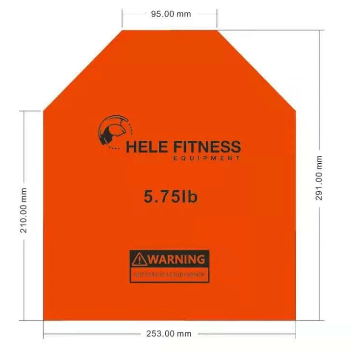 Hele Weight Vest and Plates