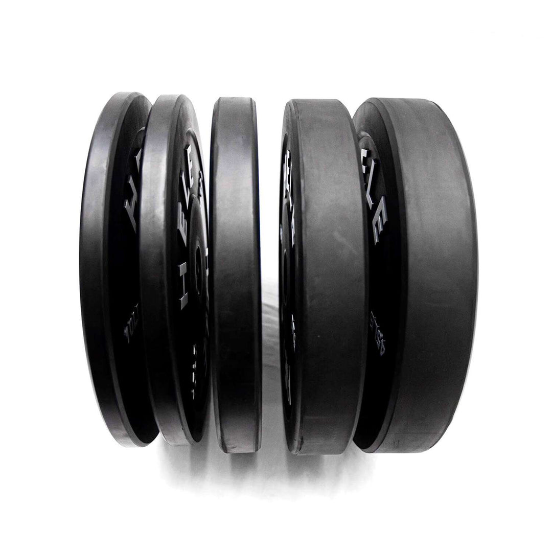 Black Bumper Plates - Pairs