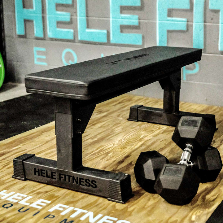 Hele Fitness Flat Bench 06